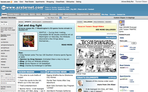 2006 StarNet homepage